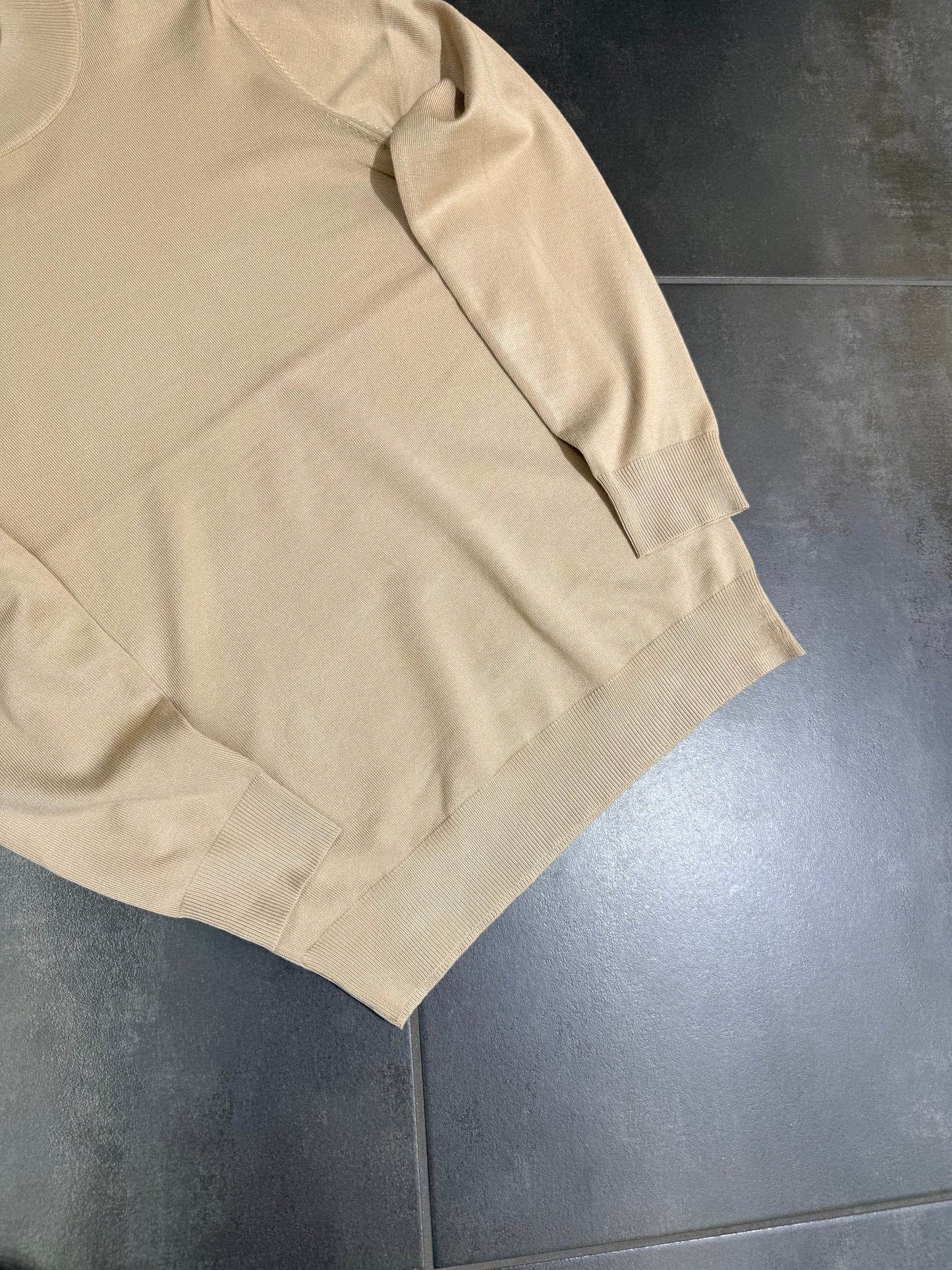 Maglia Uomo in Filo Collo AltoManiche Lunghe