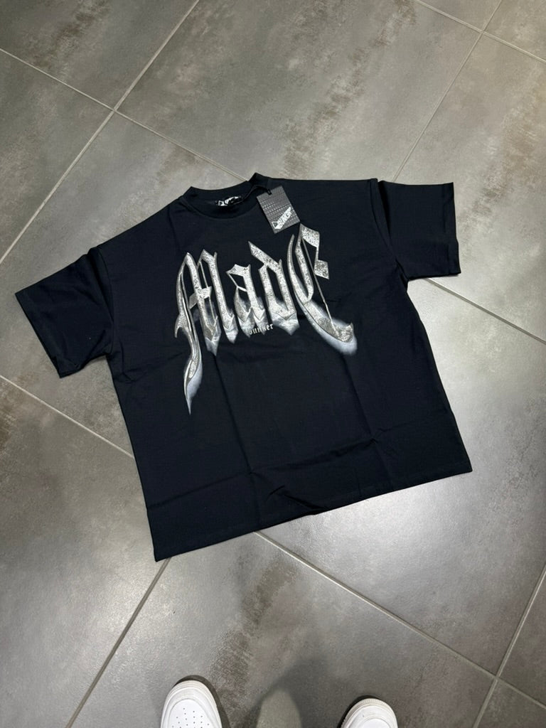 T-Shirt Uomo Cotone BNKR Crop Made