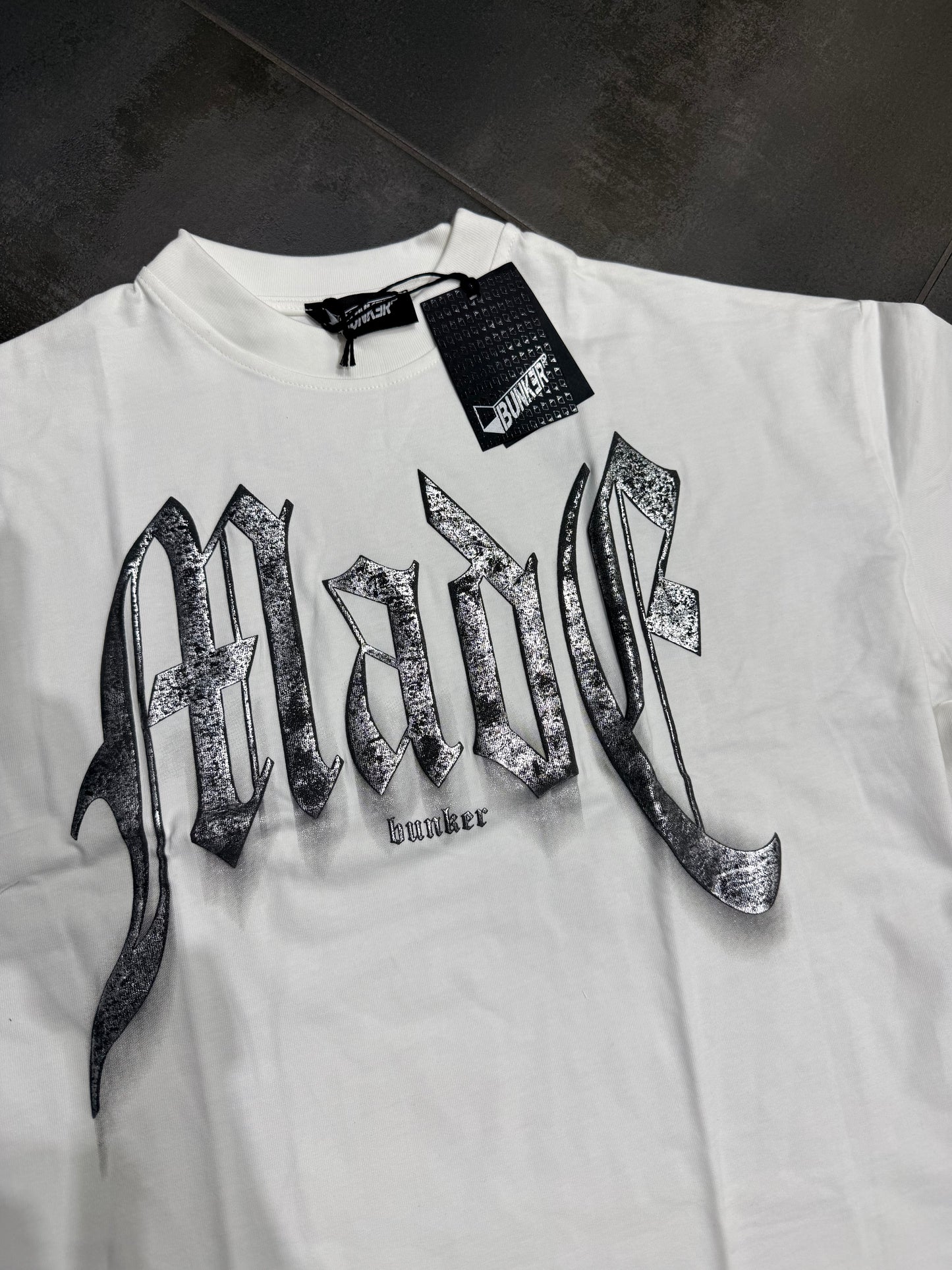 T-Shirt Uomo Cotone BNKR Crop Made