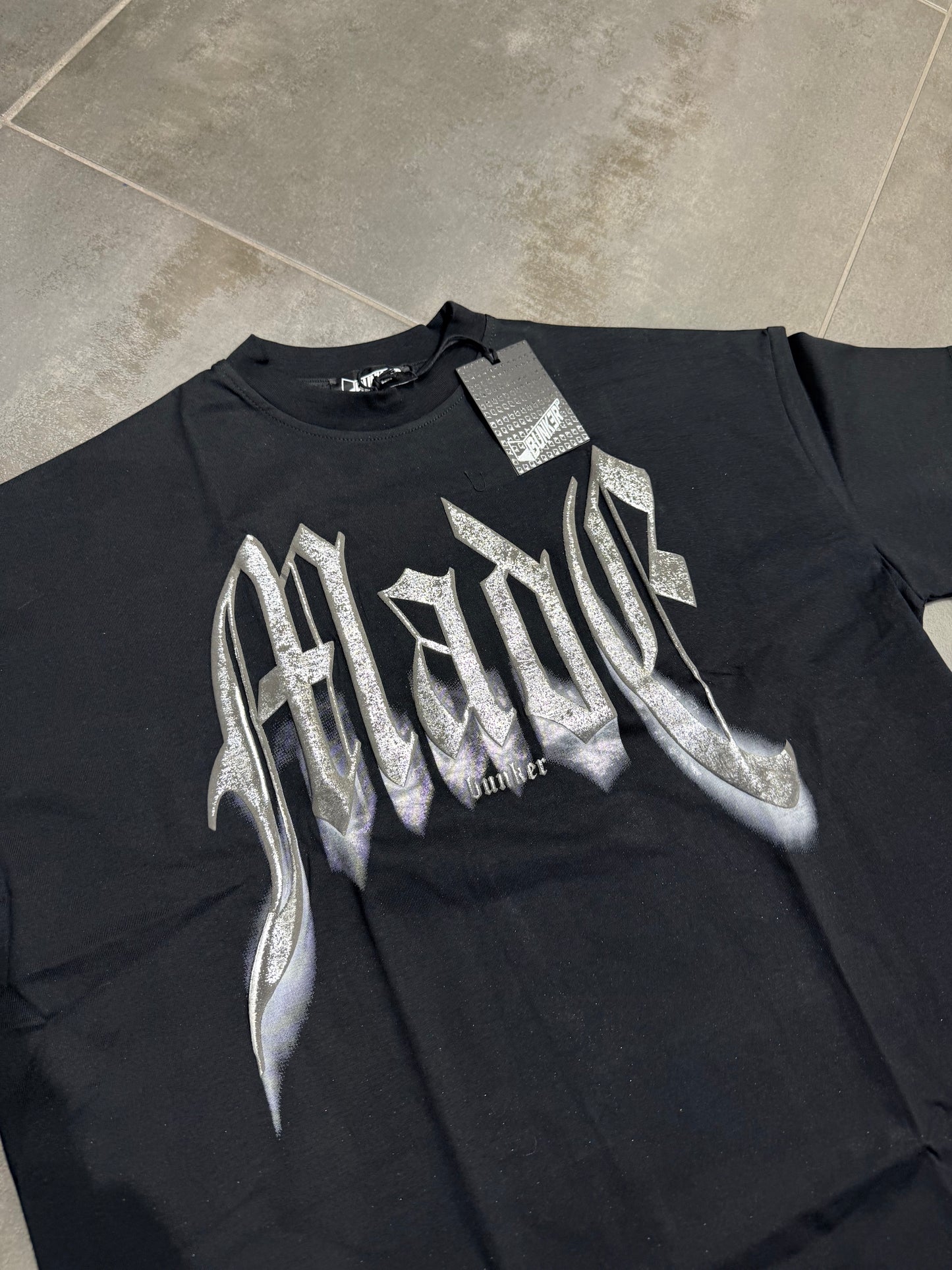 T-Shirt Uomo Cotone BNKR Crop Made