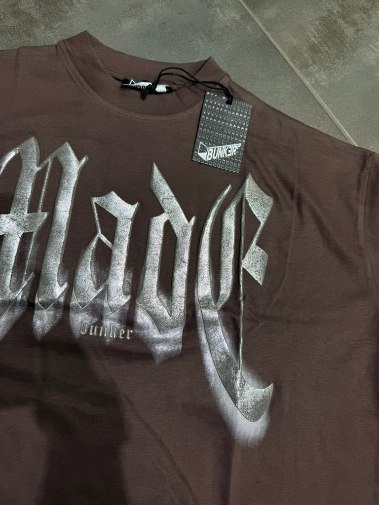 T-Shirt Uomo Cotone BNKR Crop Made