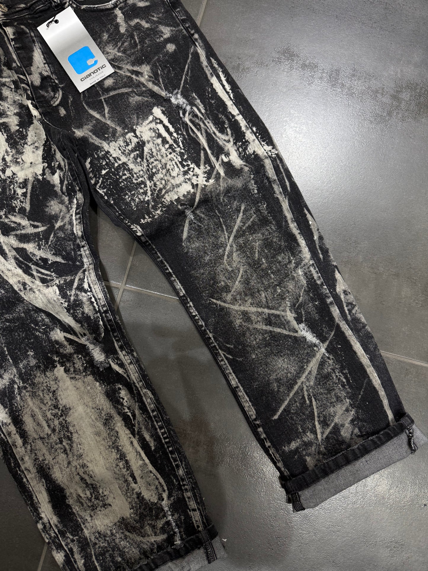 Jeans Uomo Taglie Forti Cnt Spin