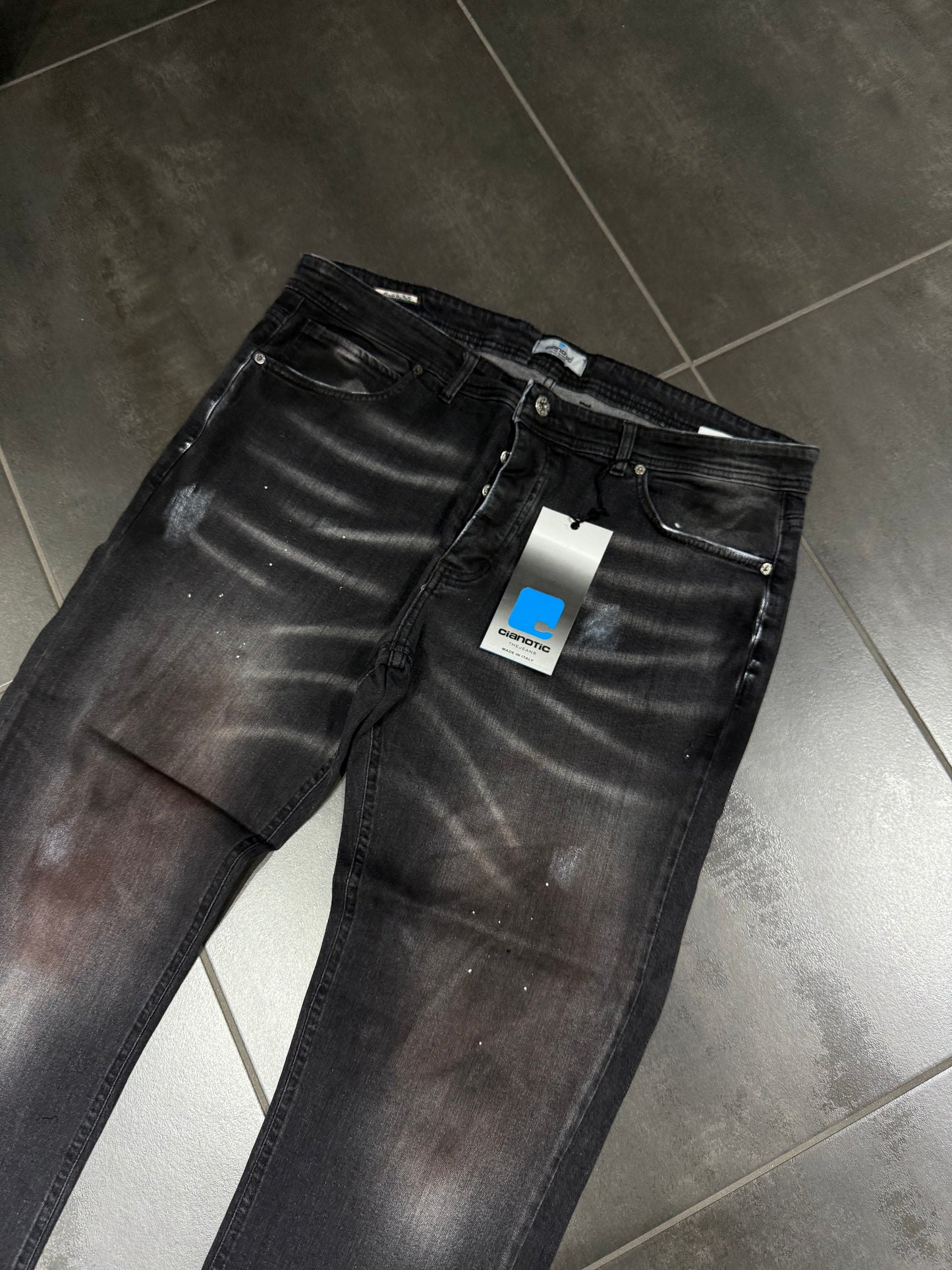 Jeans Uomo Taglie Forti Cnt baggy 70