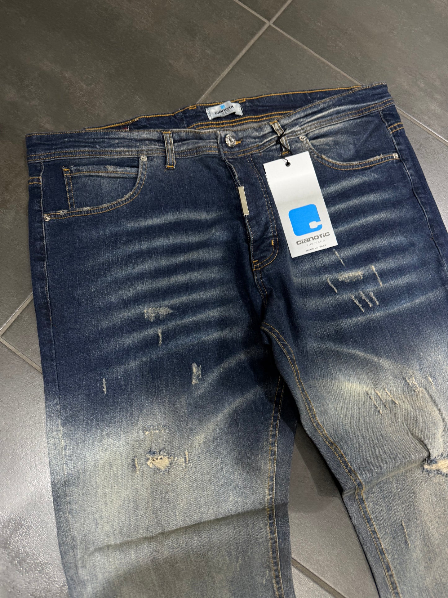 Jeans Uomo Taglie Forti Cnt Panama