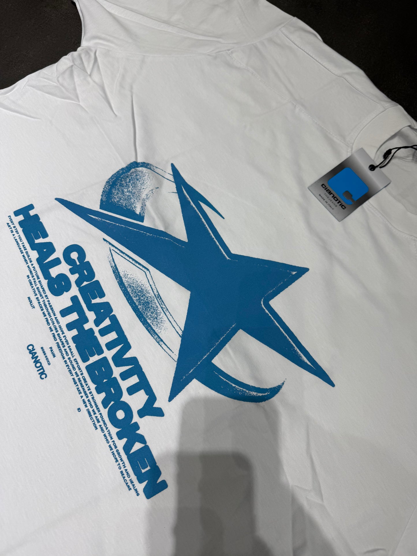 T-Shirt Uomo Cotone Taglie Forti Cnt Star