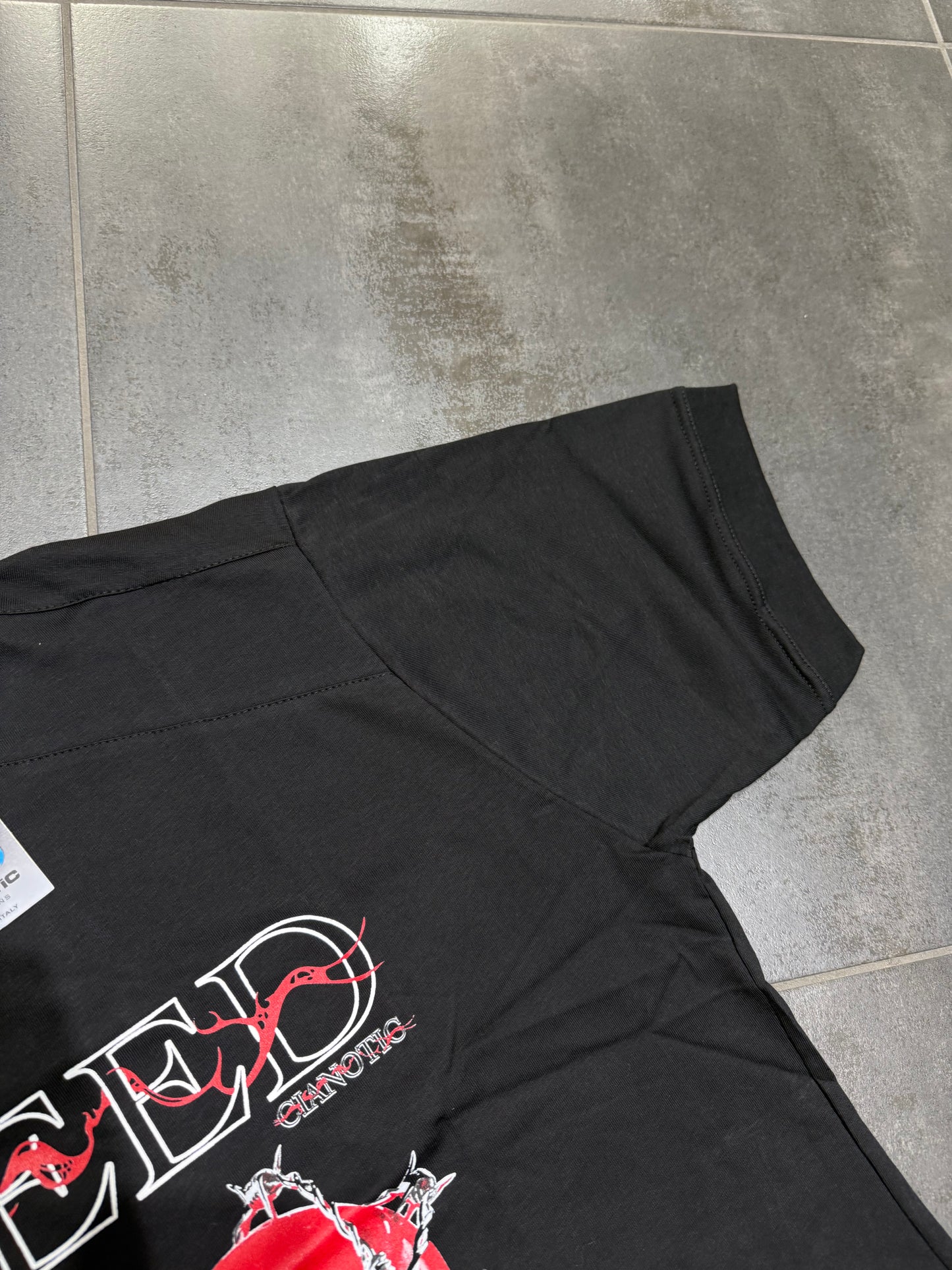 T-Shirt Uomo Cotone Taglie Forti Cnt Bleed