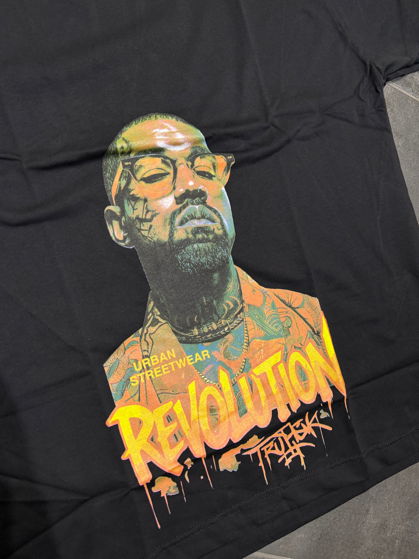 T-Shirt Uomo Cotone Taglie Forti Cnt Revolution