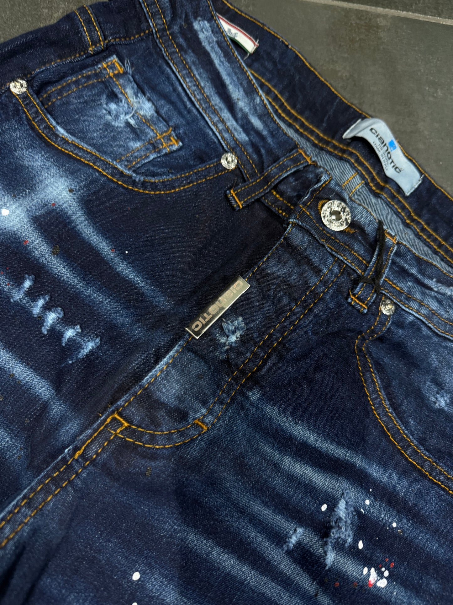 Jeans Uomo Taglie Forti Cnt Lucas