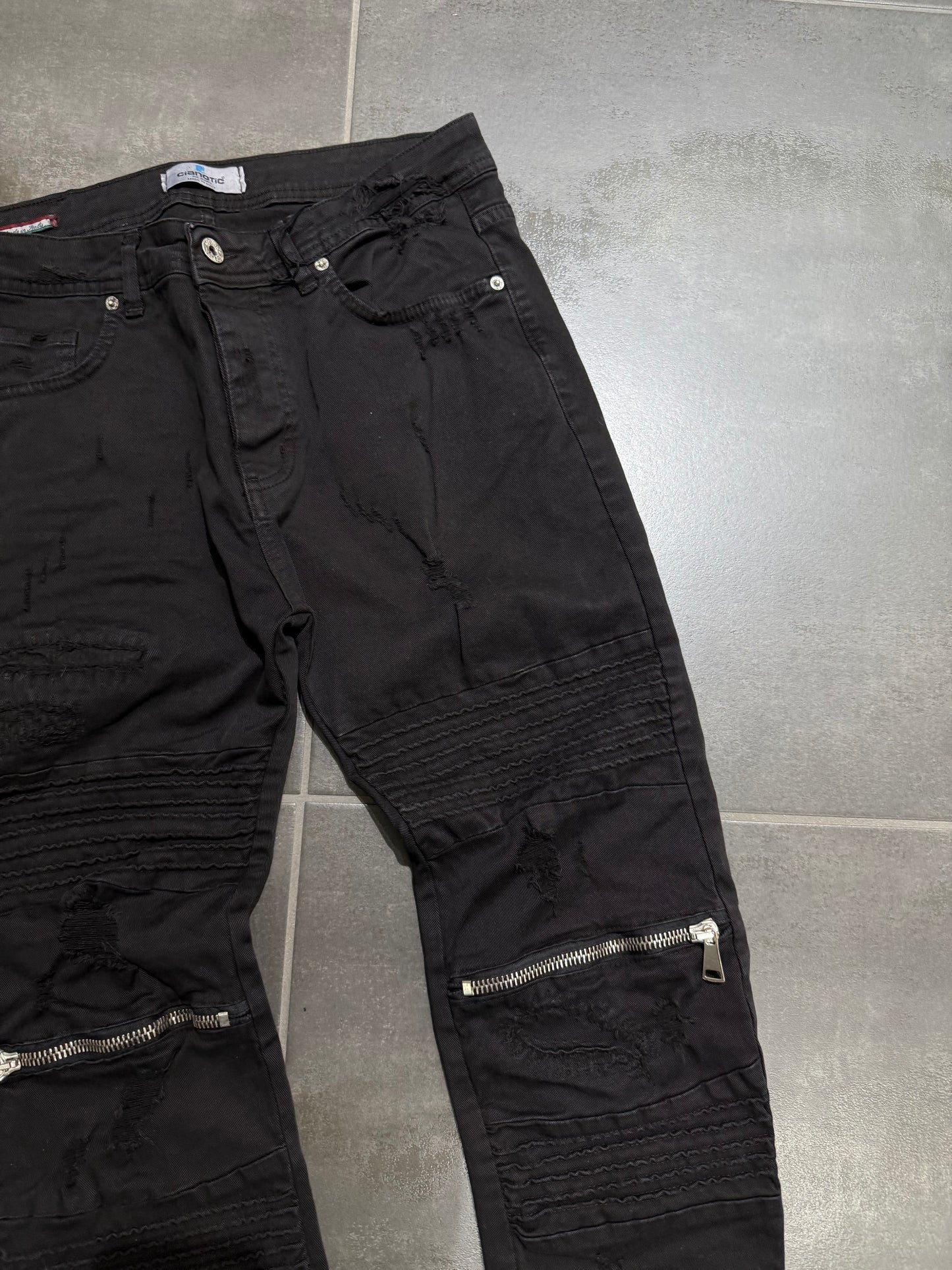 Jeans Uomo Biker Cnt cotton 129