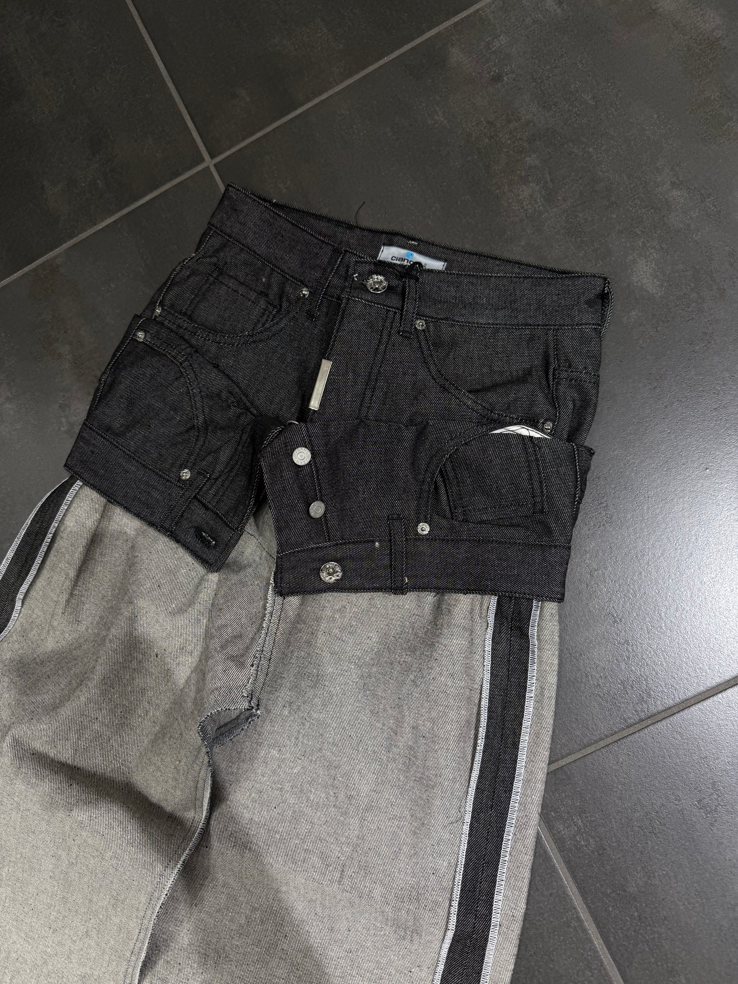 Jeans Uomo Baggy Cnt Broadway black