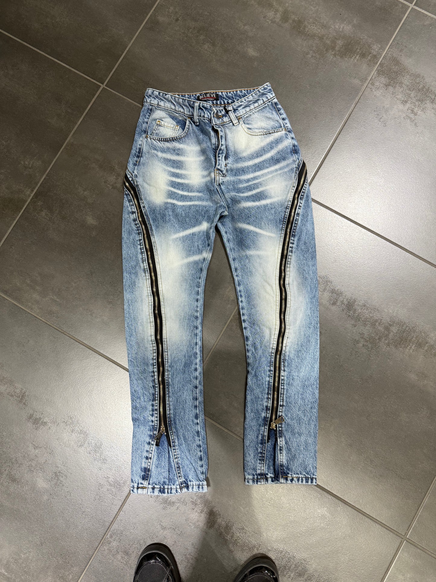 Jeans Uomo Flare Blv zip