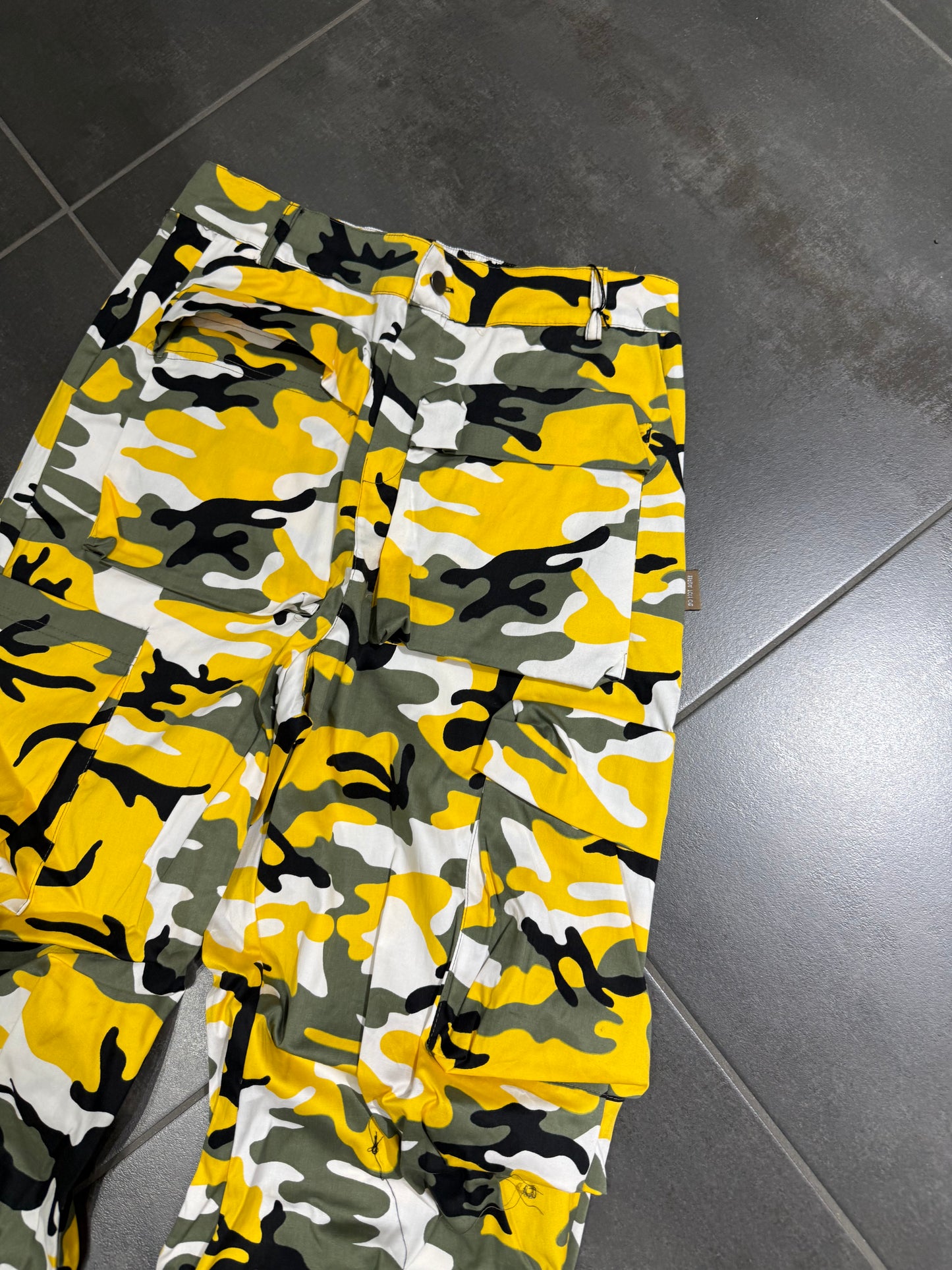 Pantalone Baggy Do not mimetico
