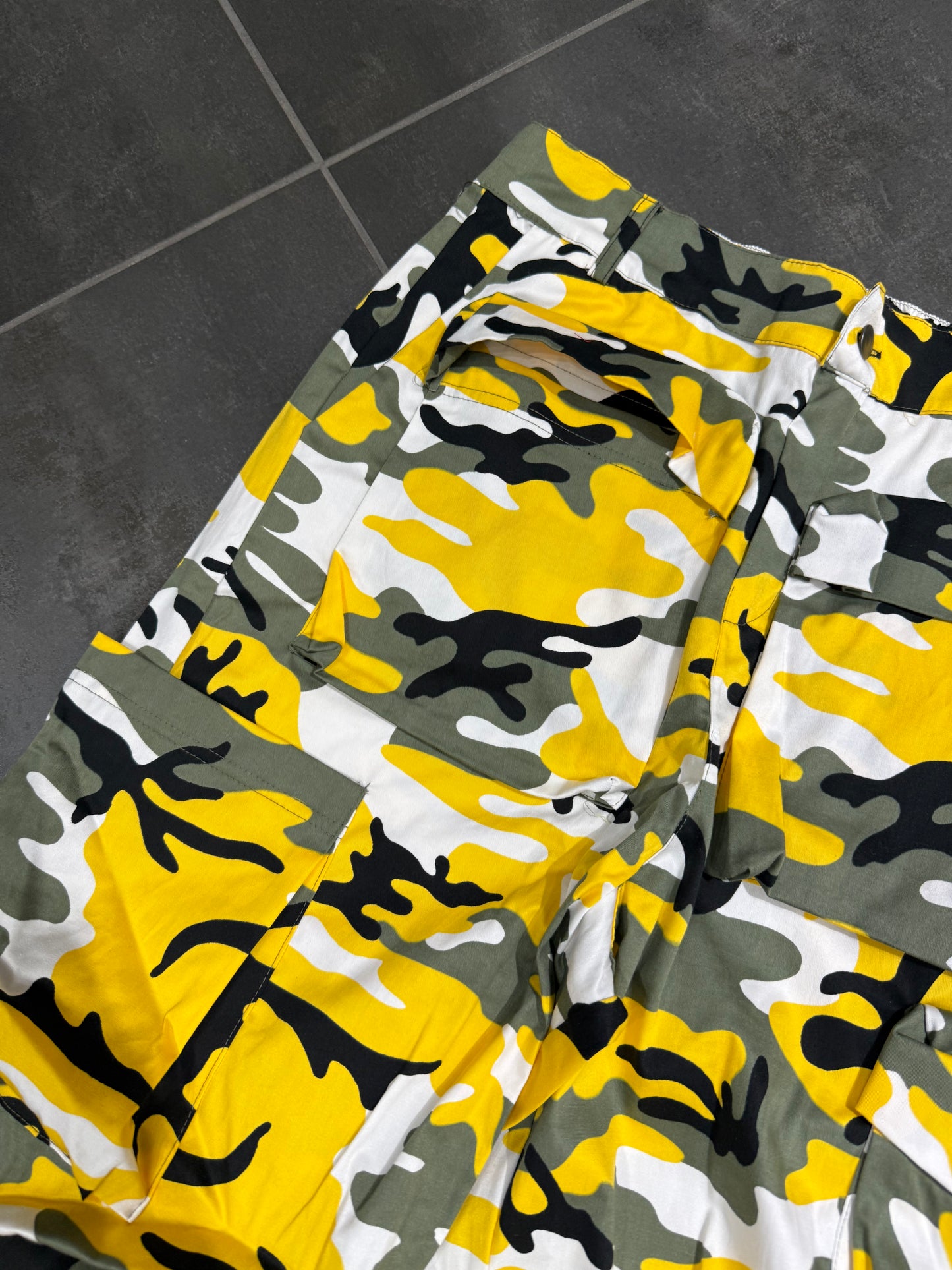Pantalone Baggy Do not mimetico