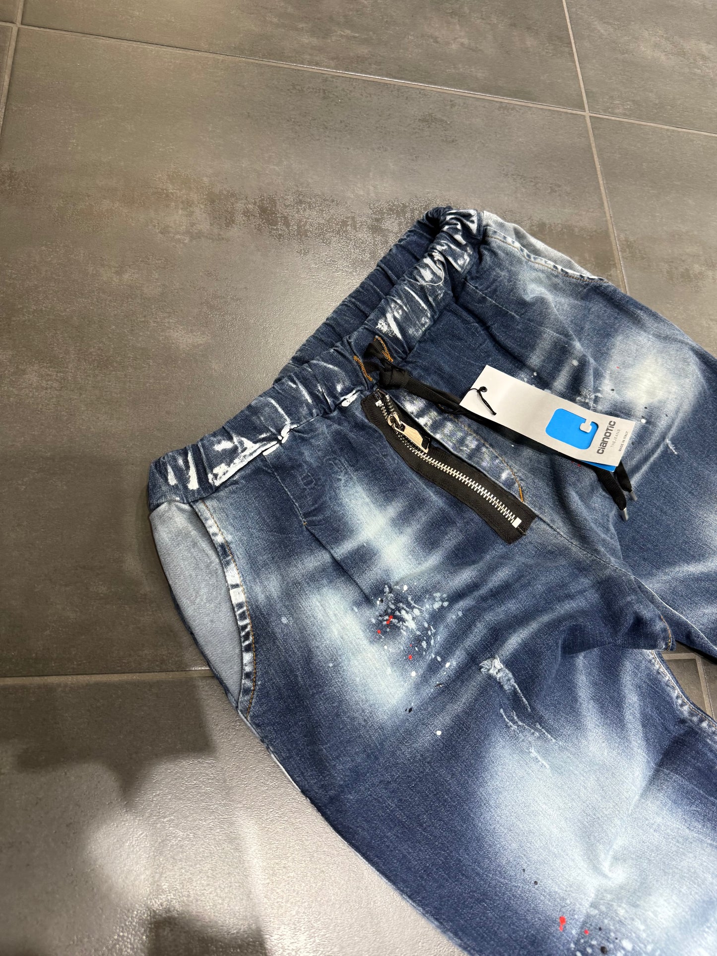 Jeans Uomo Taglie Forti Cnt Luis Navona Max Zip