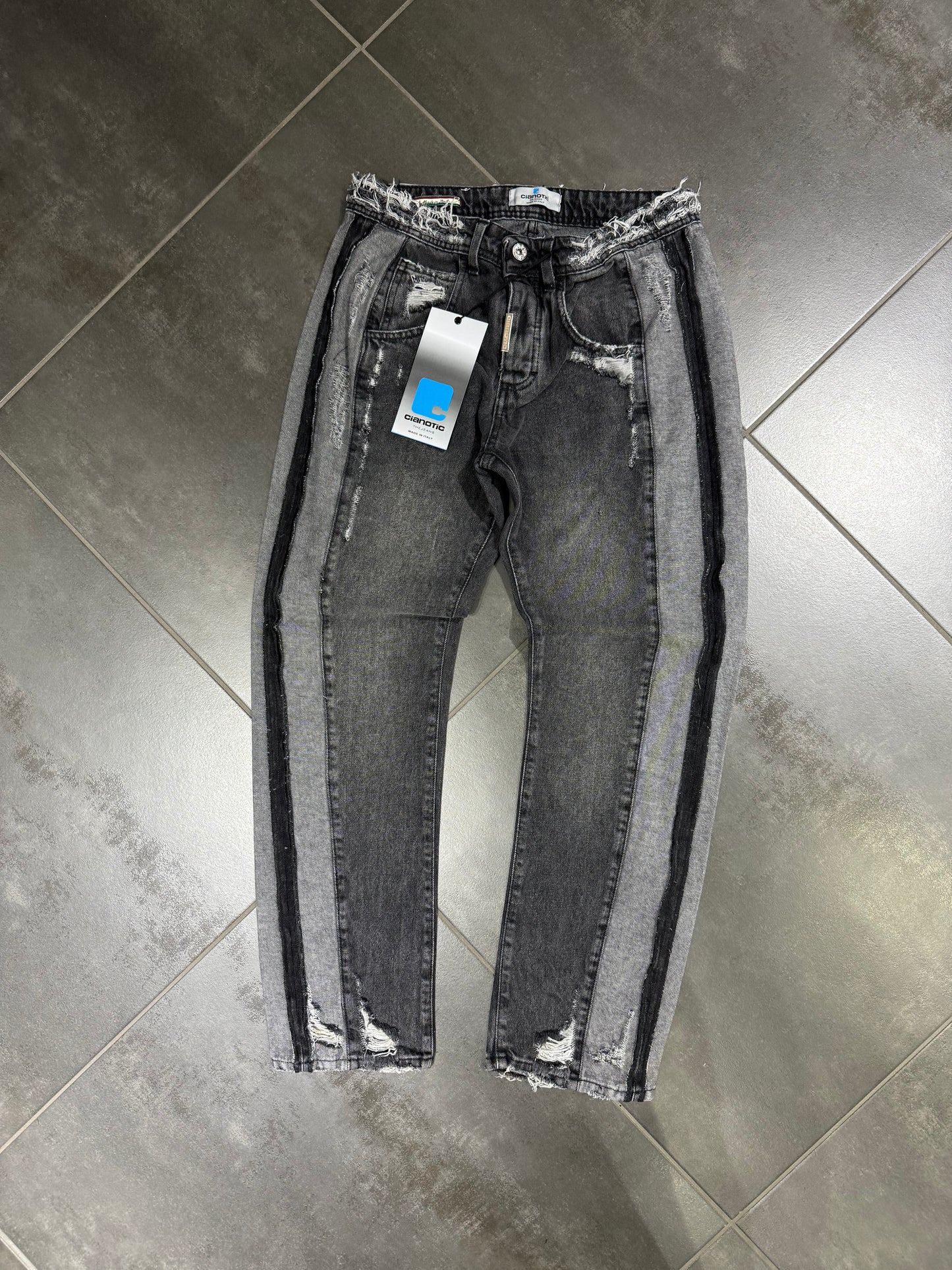 Jeans Uomo CNT Stripes