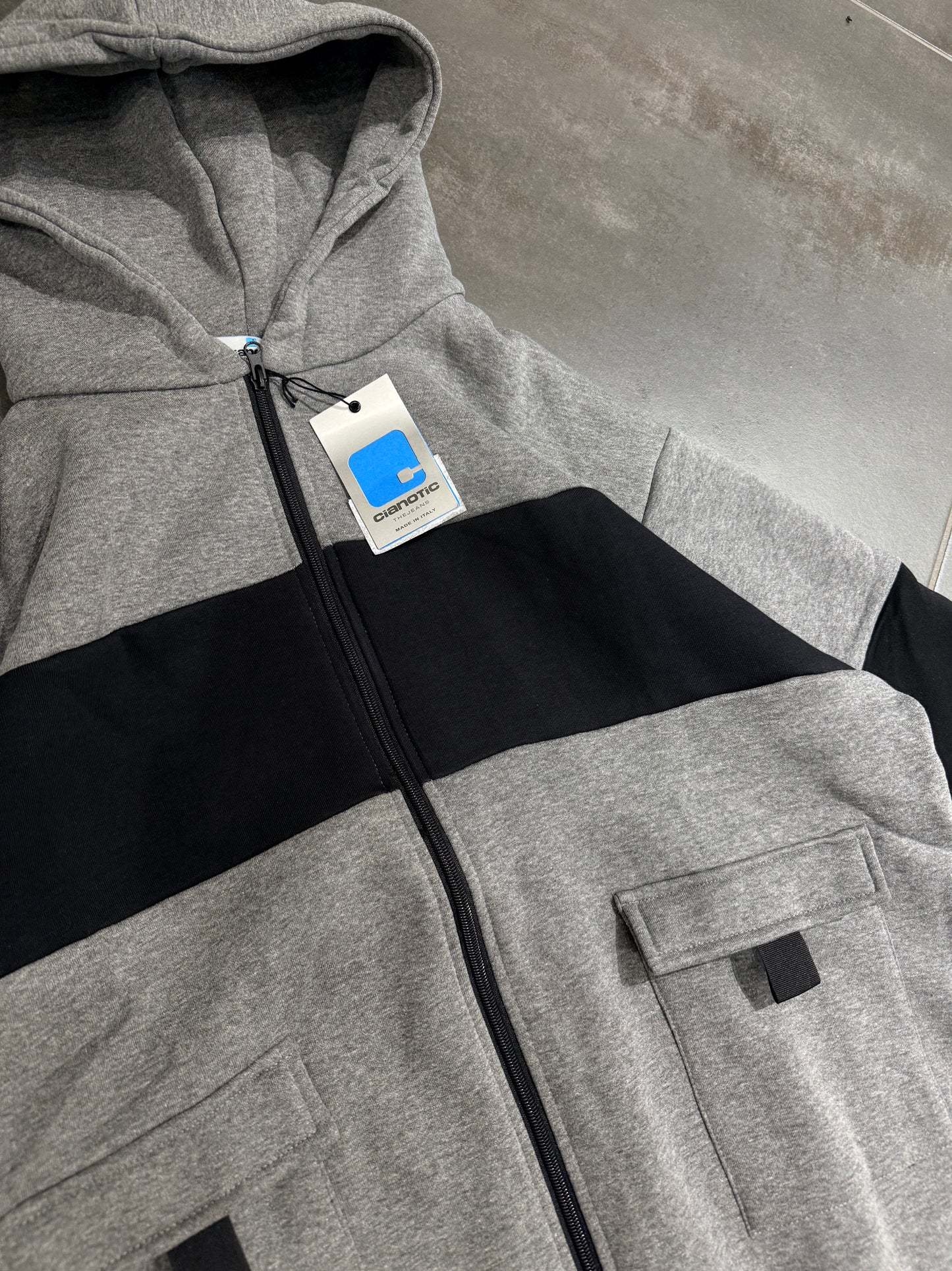 Completo Tuta Uomo Taglie Forti Pocket