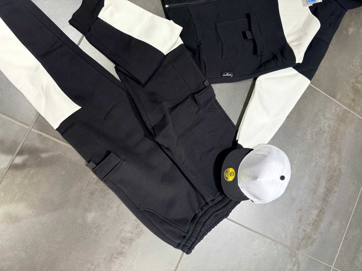 Completo Tuta Uomo Taglie Forti Pocket