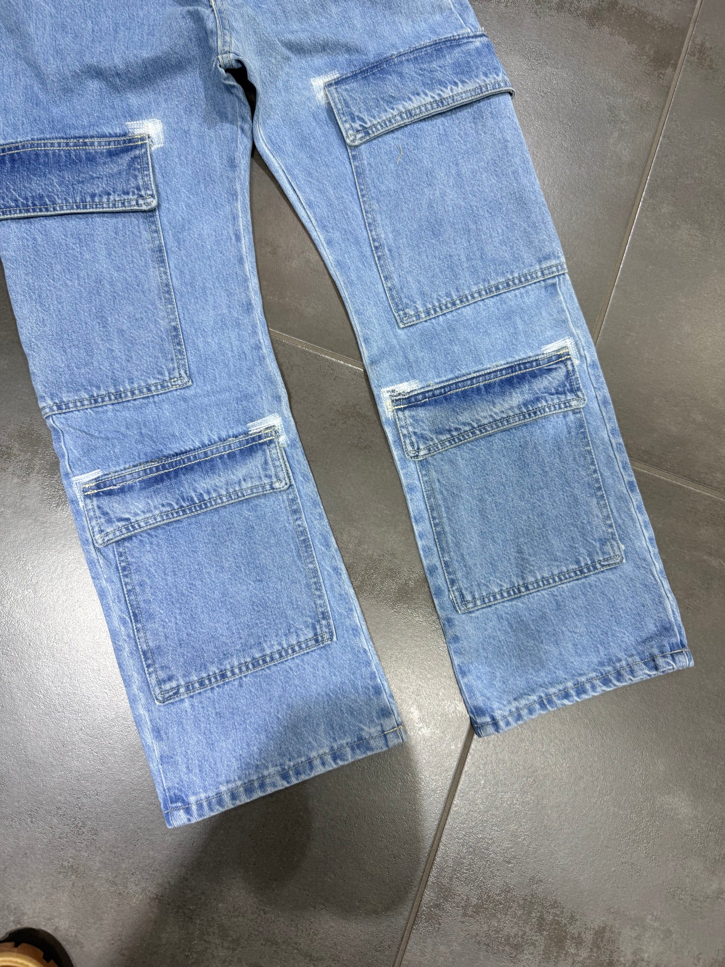 Jeans Uomo Cargo Blv Urban Denim