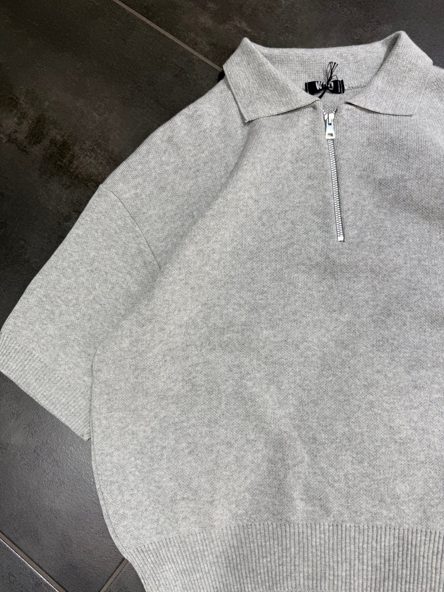 Polo Uomo Cotone Zip 229