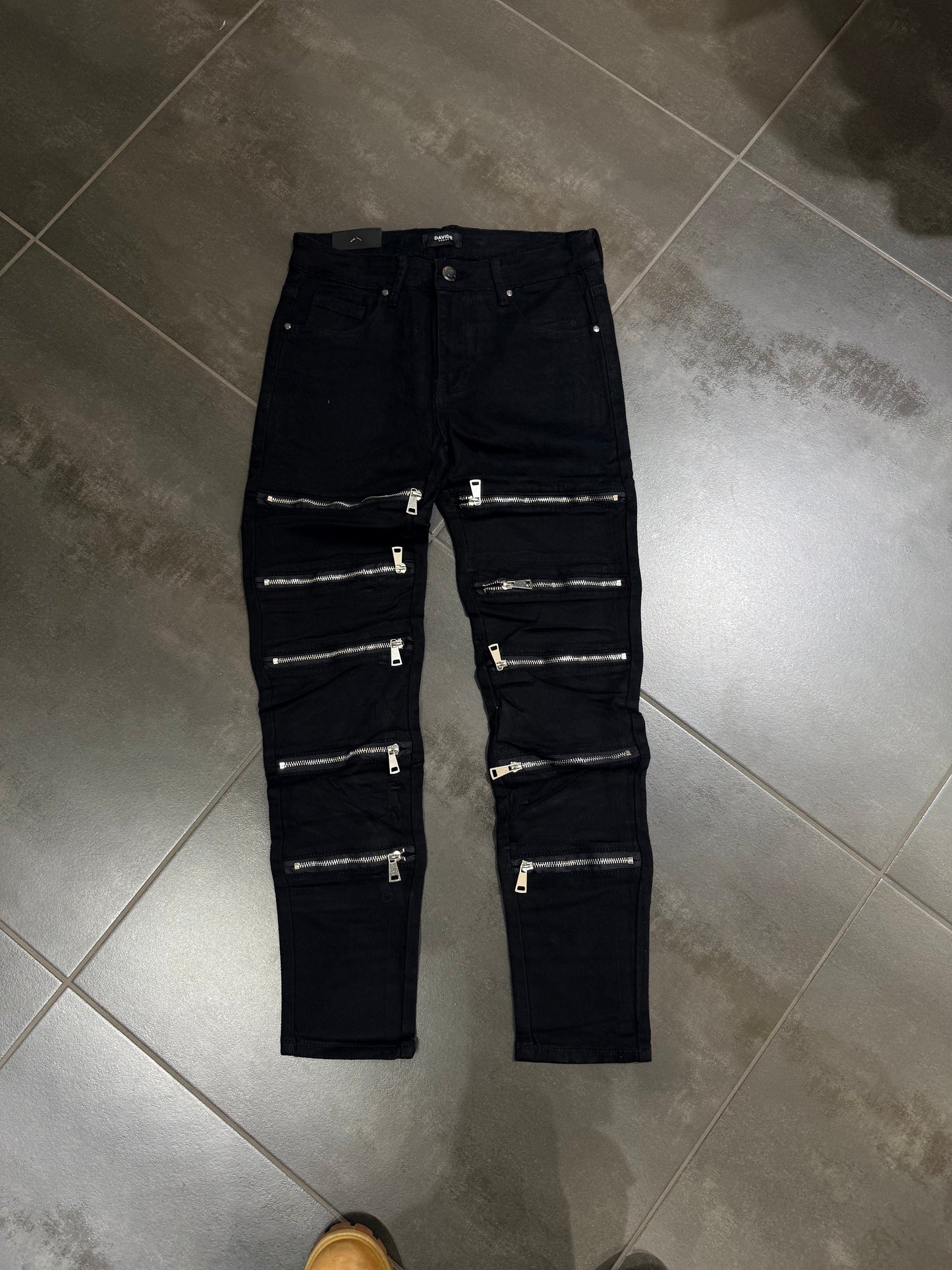 Jeans Uomo Biker 1629 Black