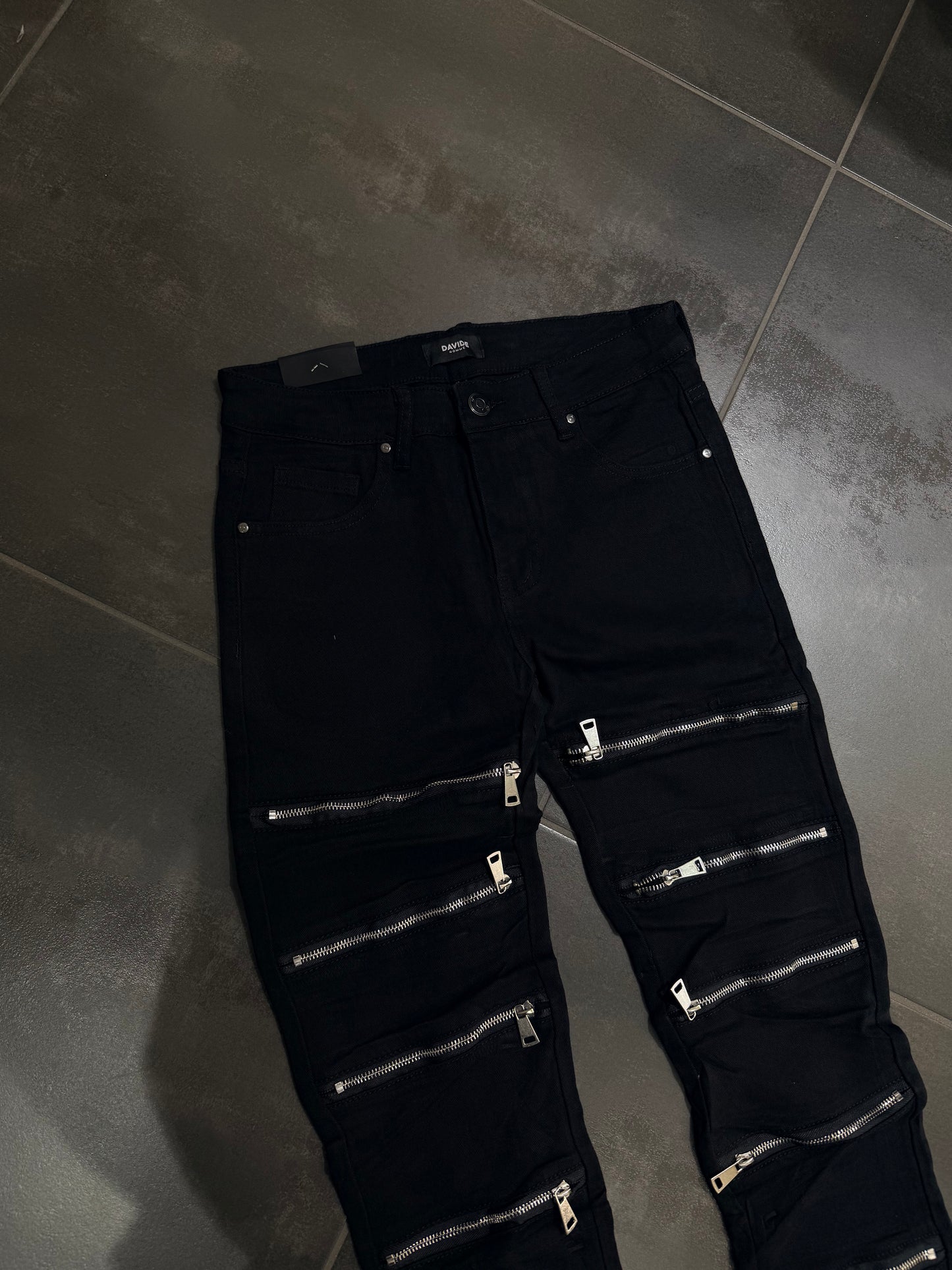 Jeans Uomo Biker 1629 Black