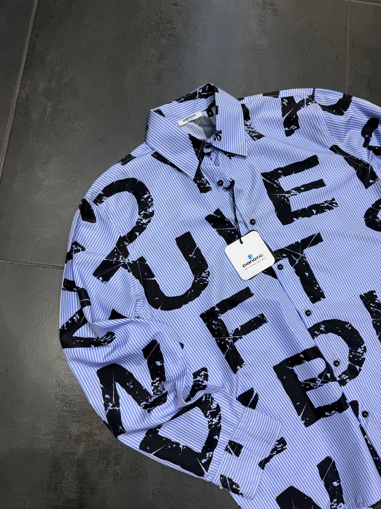Camicia Uomo Fashion Collection Cnt Riga Queen
