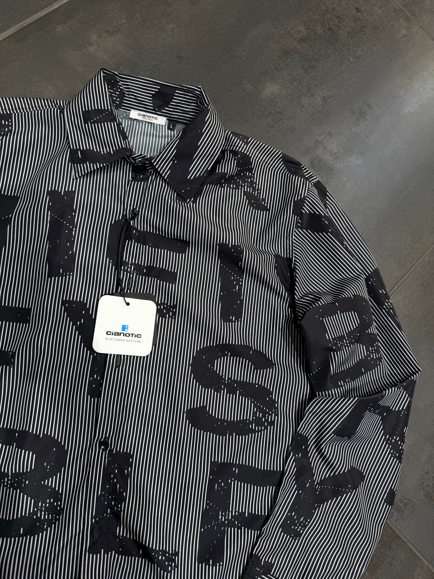 Camicia Uomo Fashion Collection Cnt Riga Queen