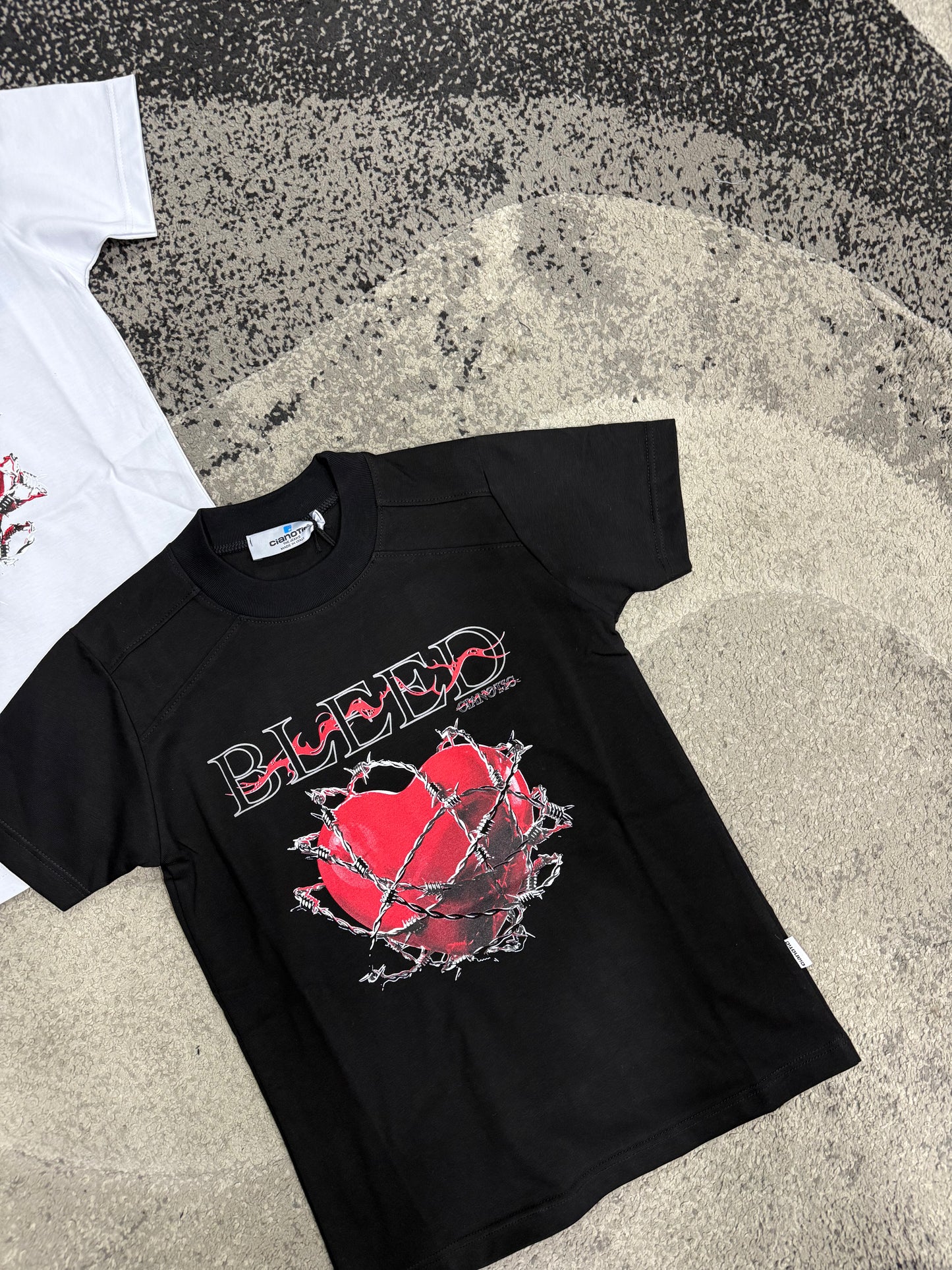 T-shirt Bambino Cotone Cnt Bleed