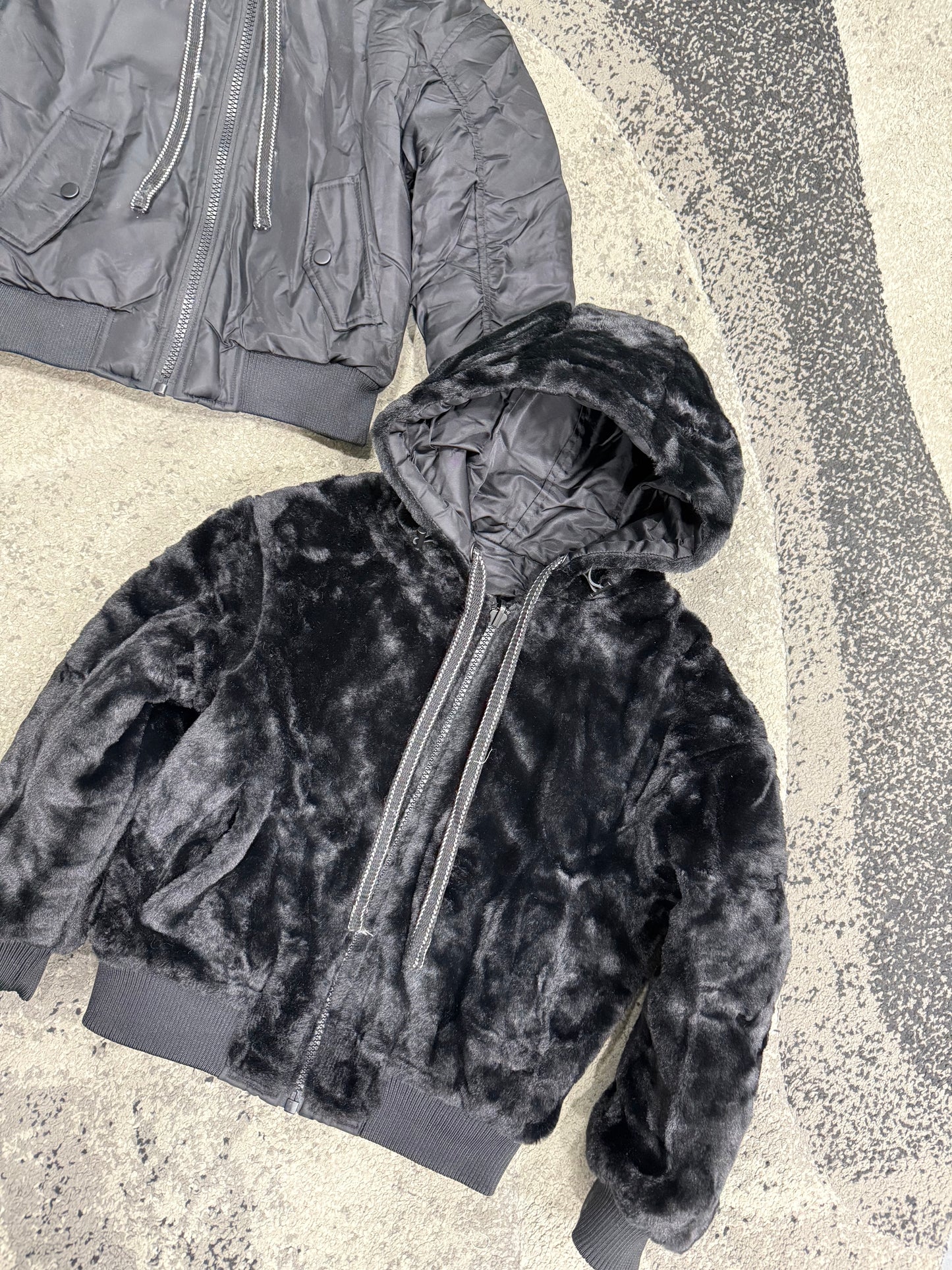 Giubbino Bambino in pelliccia Premium Quality Reversibile