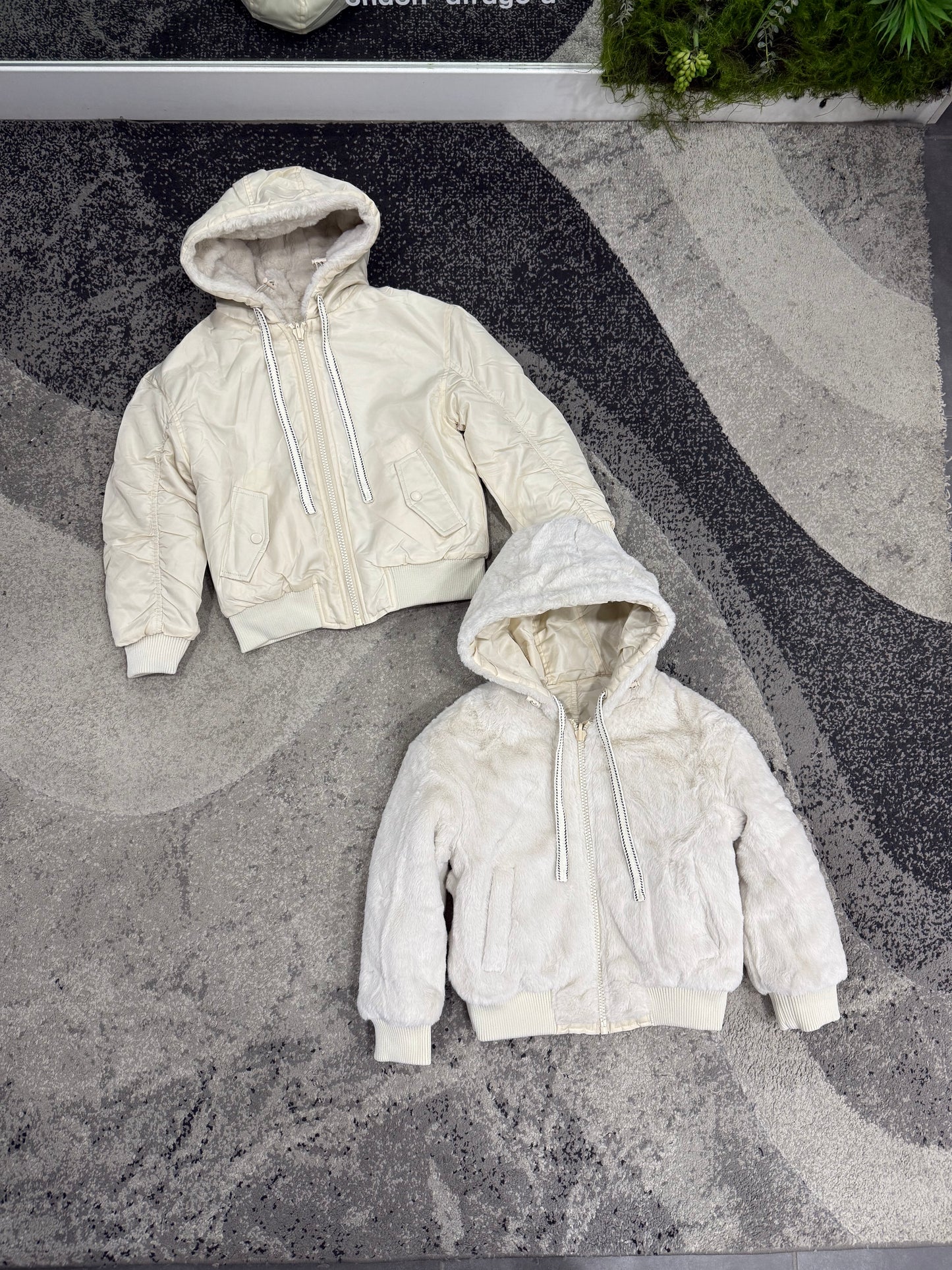 Giubbino Bambino in pelliccia Premium Quality Reversibile