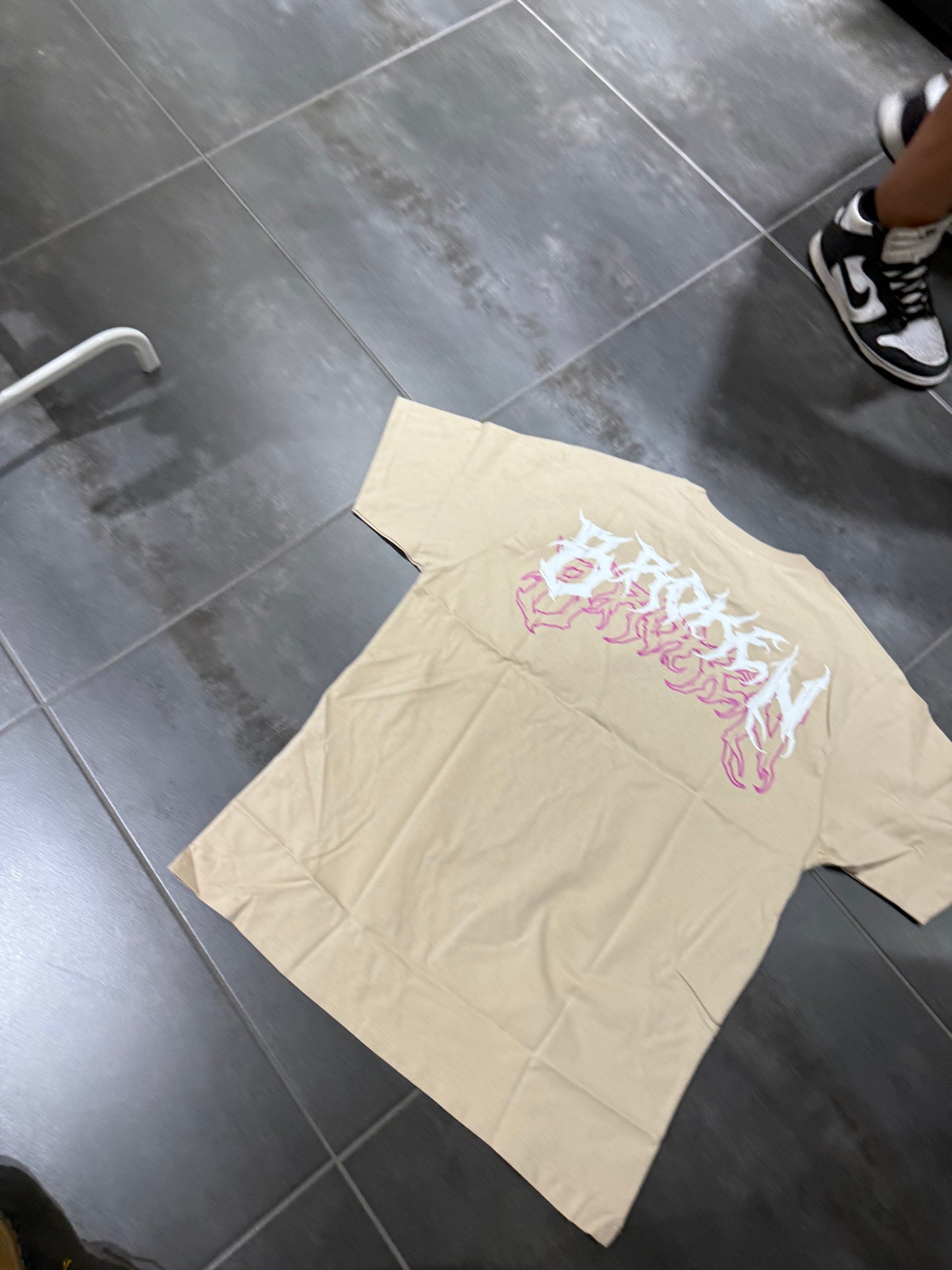 T-Shirt Uomo Cotone Calibrato 2XL a 5XL Broken