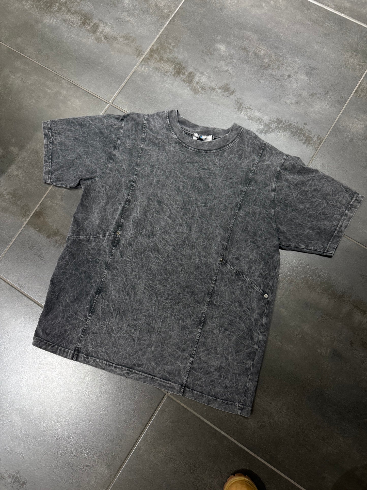 T-Shirt Uomo Cotone Calibrato 2XL a 5XL Washed