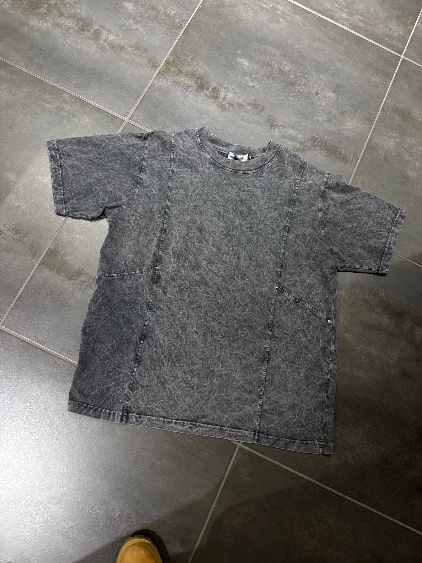 T-Shirt Uomo Cotone Calibrato 2XL a 5XL Washed