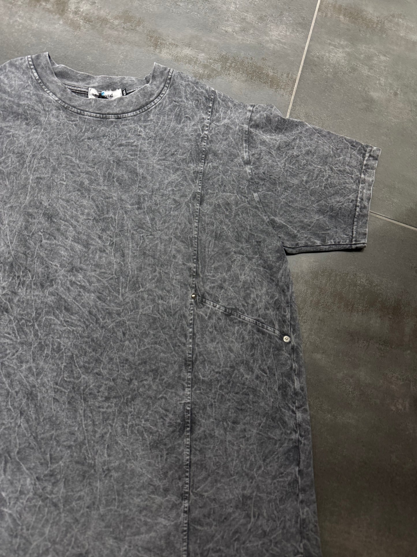 T-Shirt Uomo Cotone Calibrato 2XL a 5XL Washed