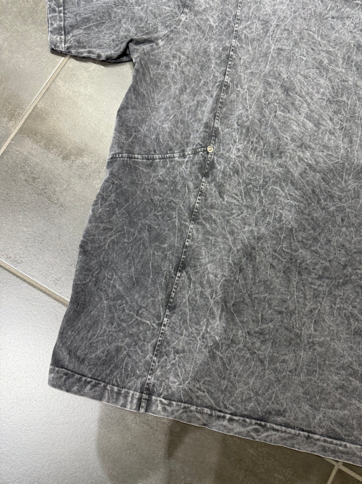 T-Shirt Uomo Cotone Calibrato 2XL a 5XL Washed
