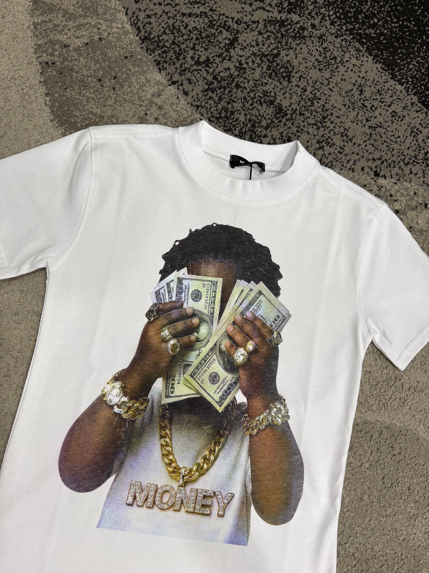 T-shirt Bambino Cotone Money 07-50