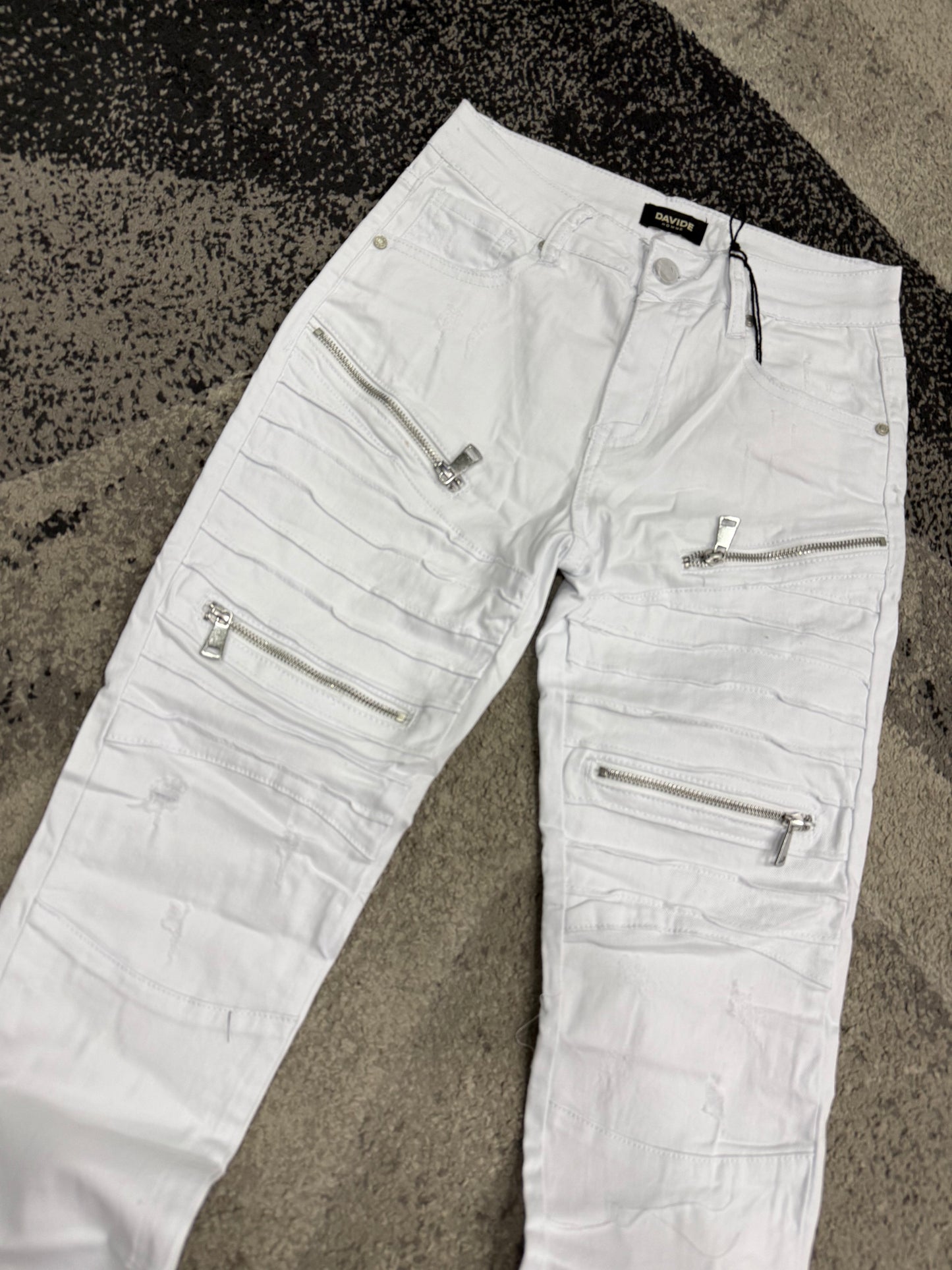 Jeans Bambino Skinny 1006 WHITE