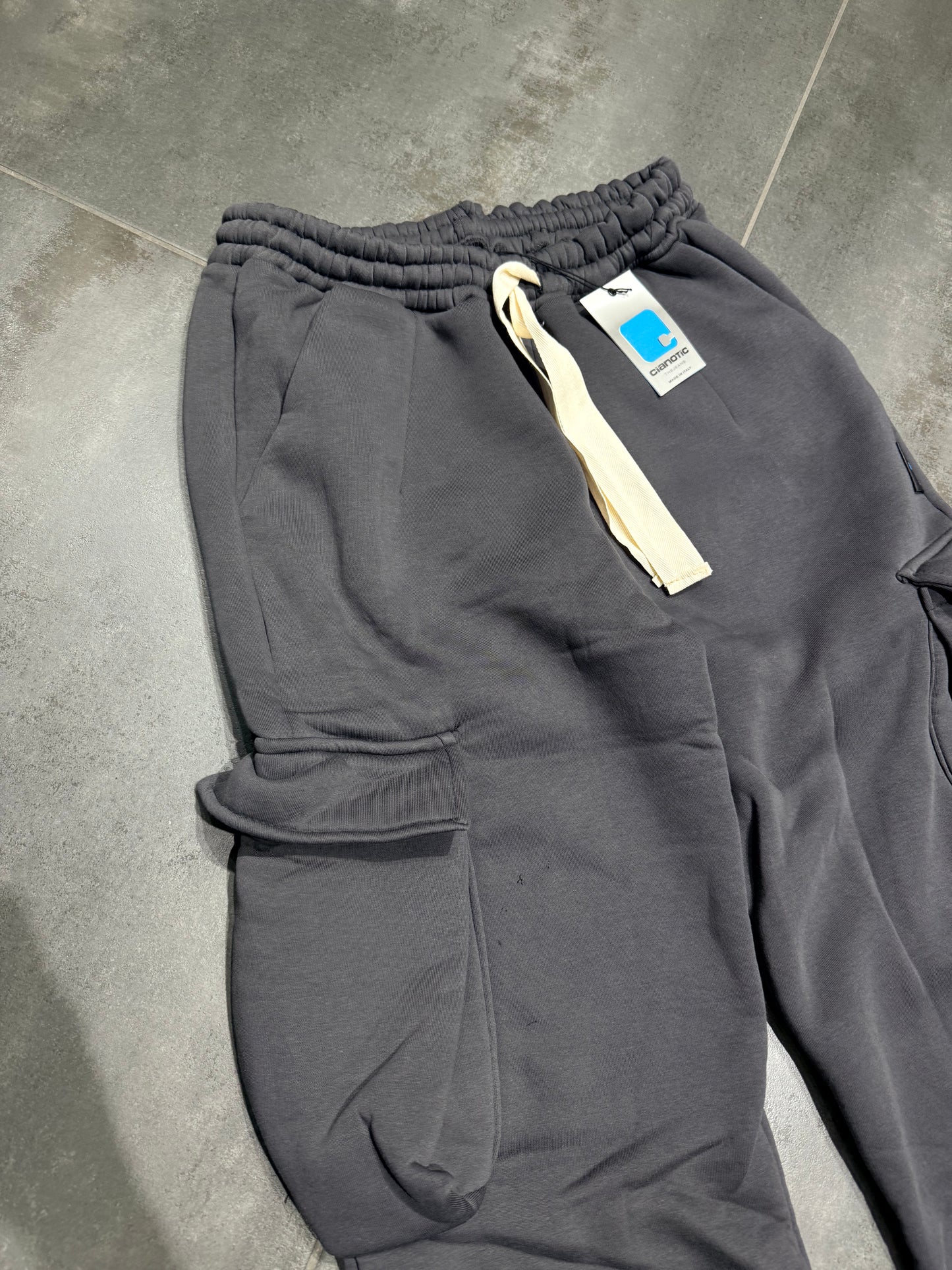 Pantalone Uomo Taglie Forti Cnt Cargo