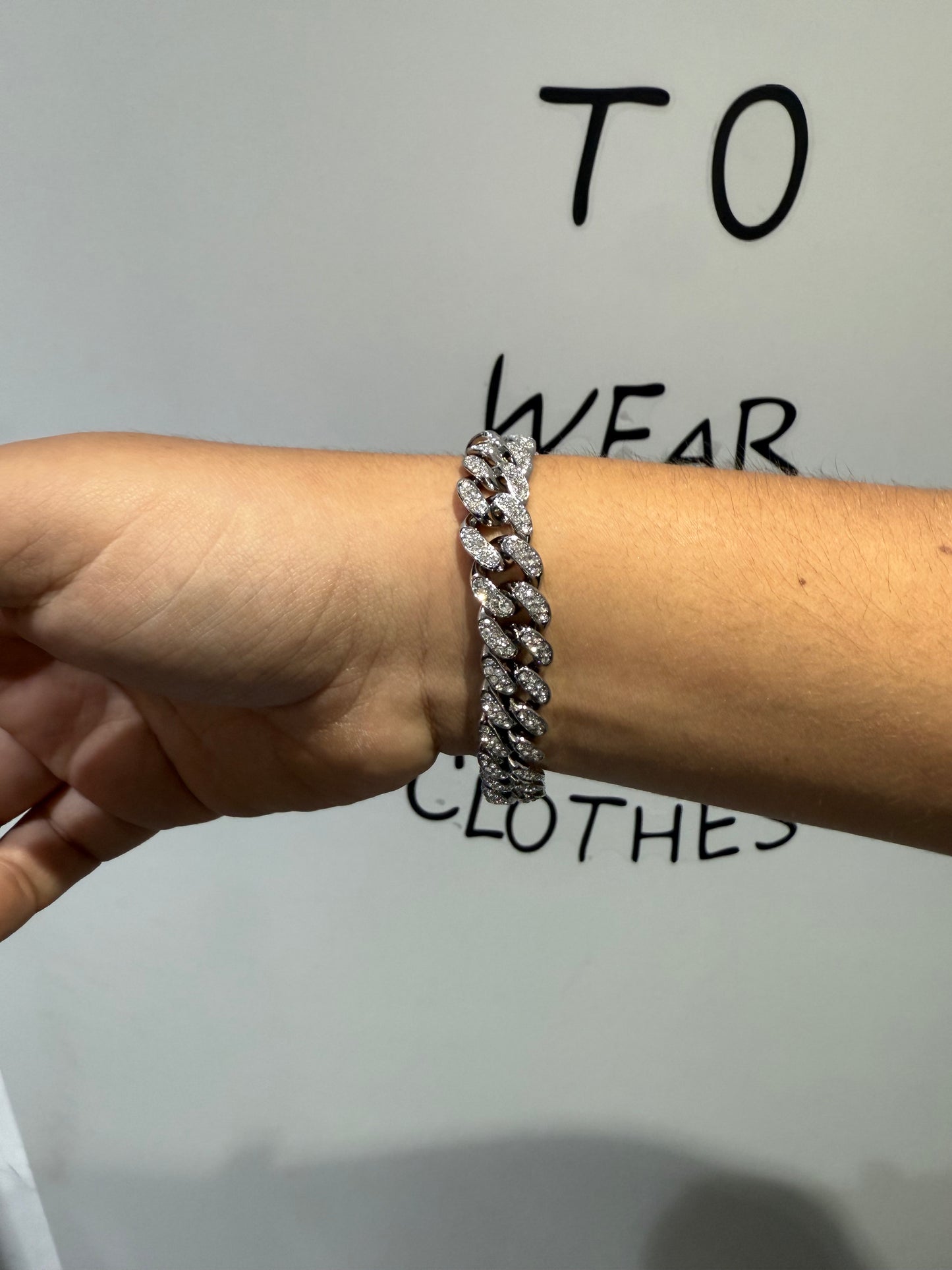 BRACCIALE Catena diamond