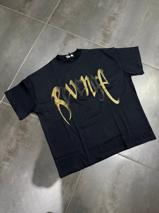 T-Shirt Uomo Cotone BNKR Revenge Glitter