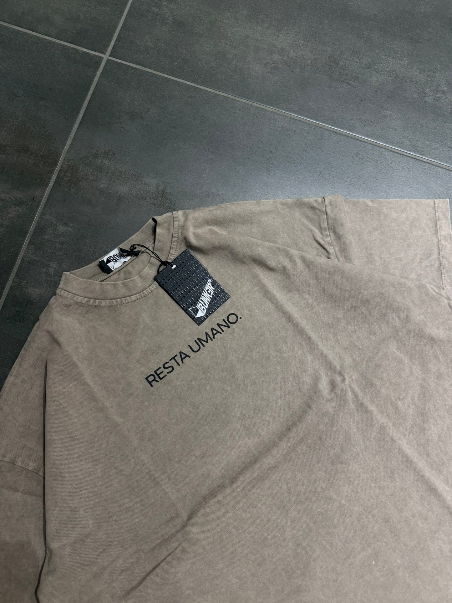 T-Shirt Uomo Cotone BKR Resta Umano