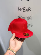 Cappello Uomo Visiera Dritta Basic Red