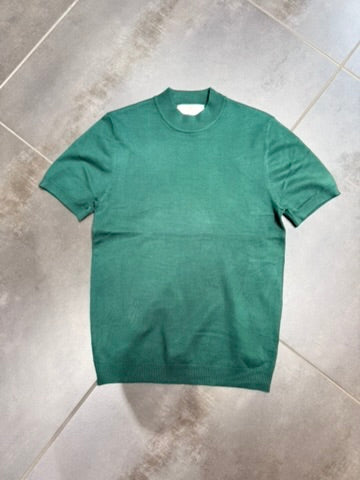 Maglia Uomo in Filo Mezza Manica con Costina
