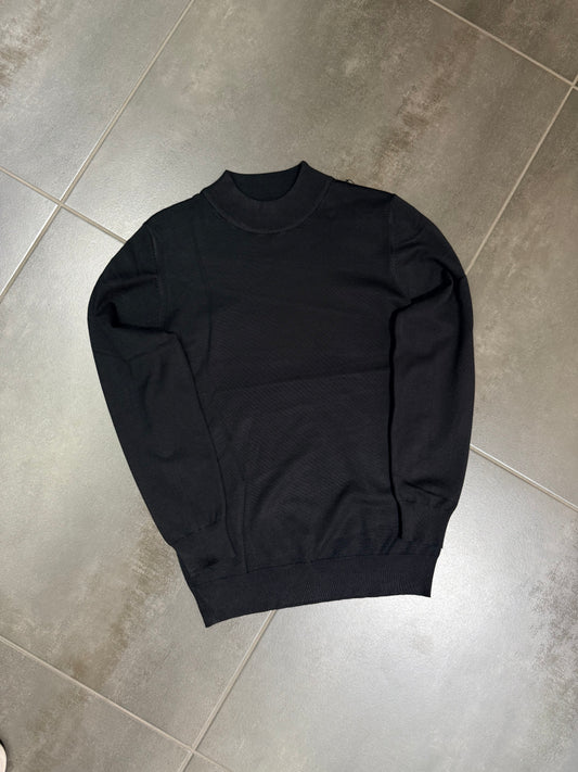 Maglia Uomo in Filo Collo AltoManiche Lunghe