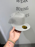 Cappello Uomo Visiera Dritta Basic Grey