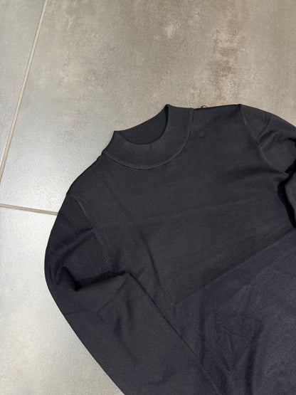 Maglia Uomo in Filo Collo AltoManiche Lunghe
