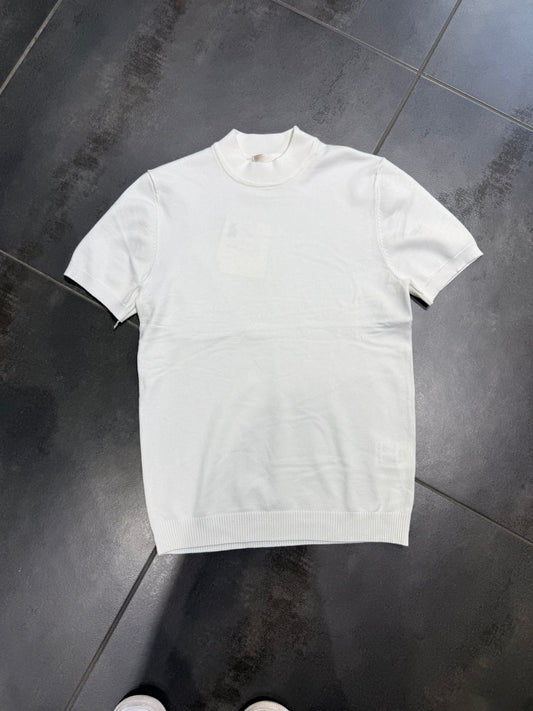 Maglia Uomo in Filo Mezza Manica con Costina