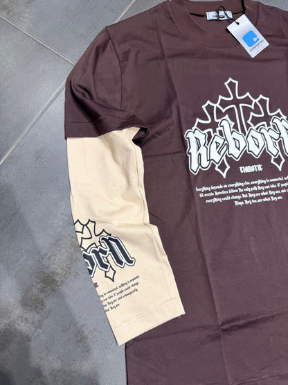 Maglia Uomo Taglie Forti Manica Lunga LongSleeve REBON