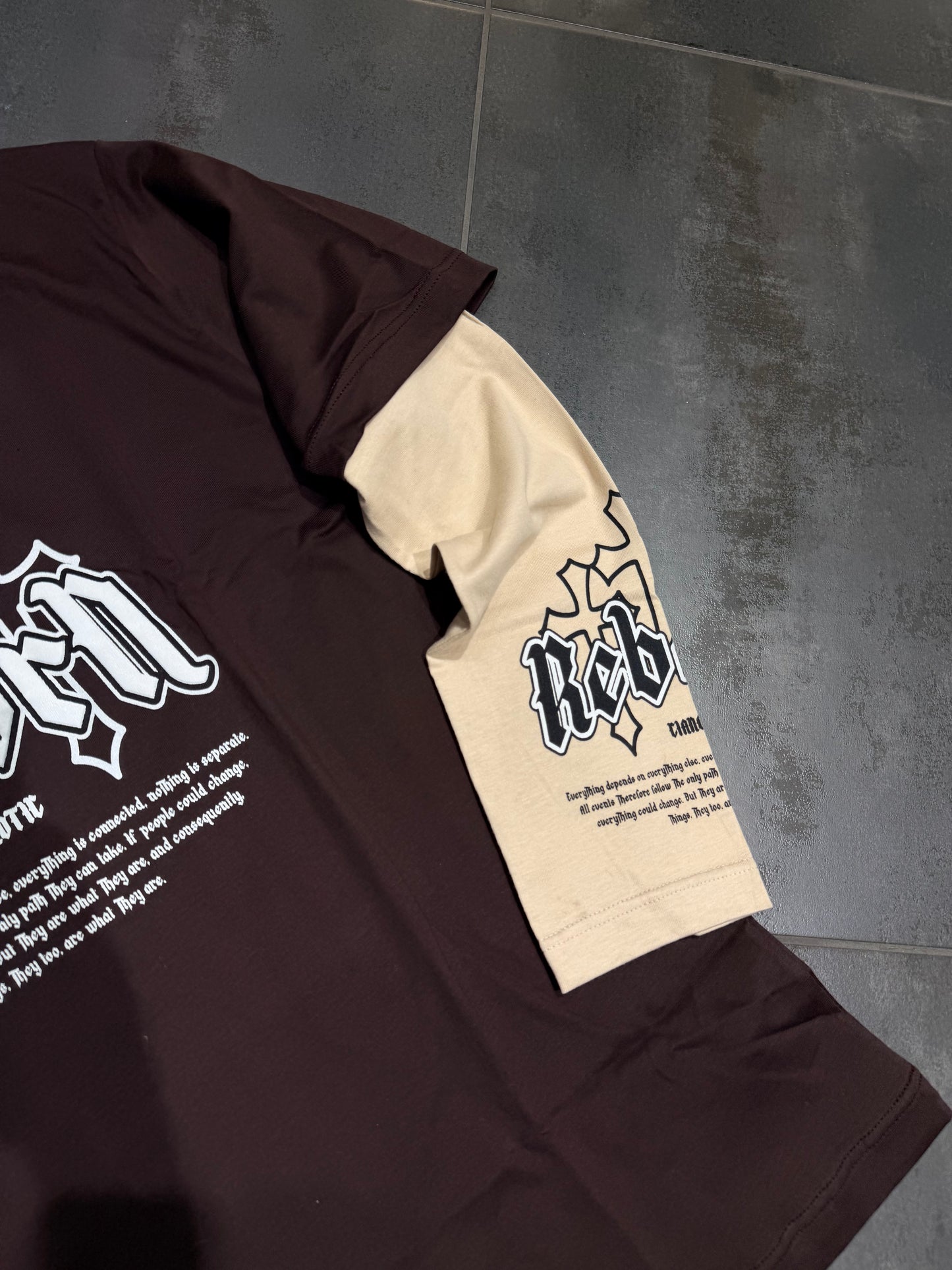 Maglia Uomo Taglie Forti Manica Lunga LongSleeve REBON