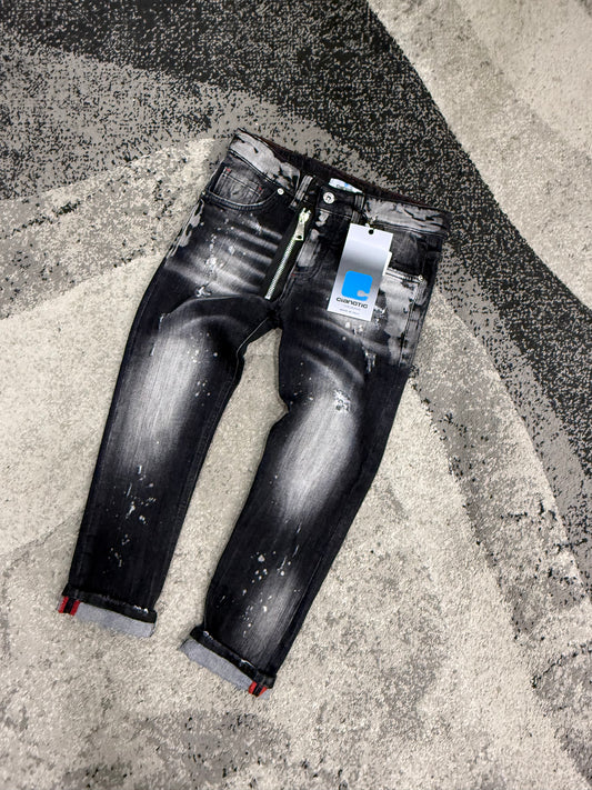 Jeans Bambino CNT DS2 BLACK